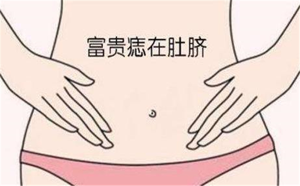 肚臍眼長痣
