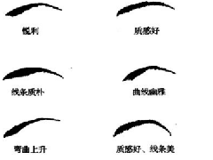 面相学分析中关于男人的6种眉形性格的分析