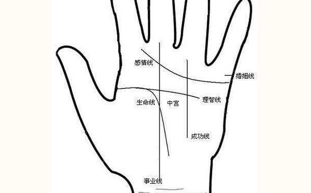 手相算命图解大全指出拥有以下5种手相的人注定