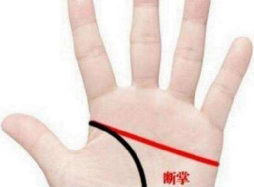 手相断掌