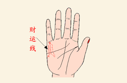 财运线分叉