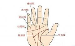 手相看男女婚姻线，婚姻运势的好坏就看它