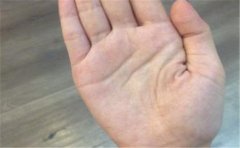 成功线被横线切过手相情况多变,需要具体分析