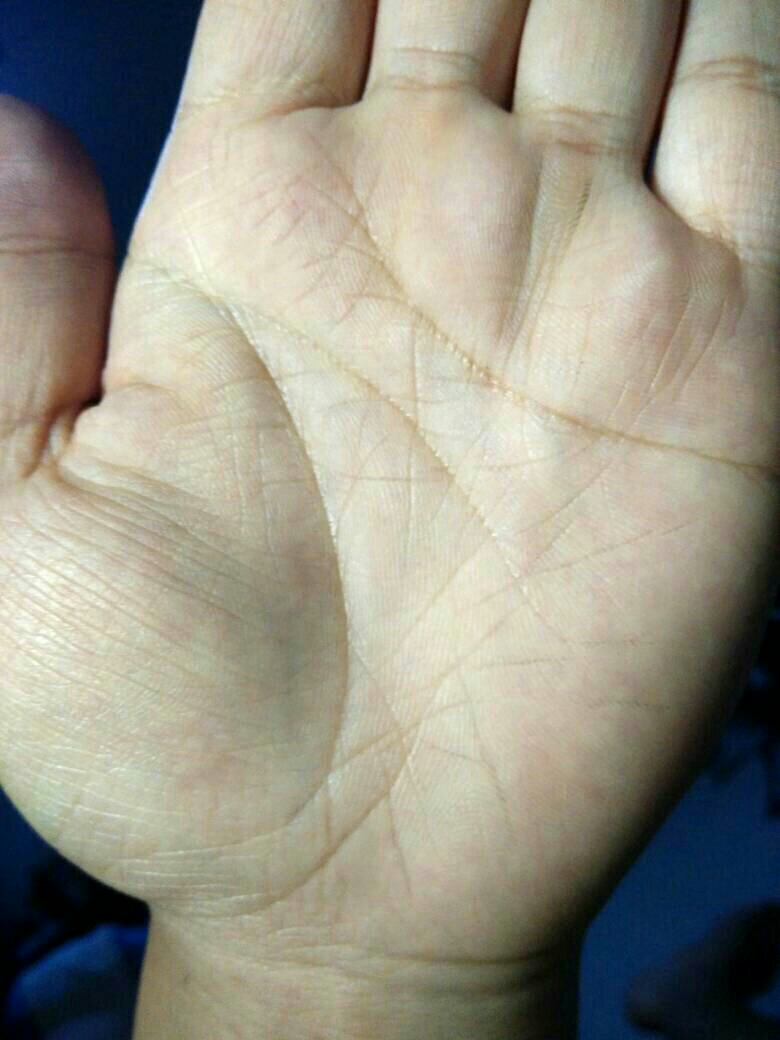 手相怎麼看財富 看手相免費測試掃一掃